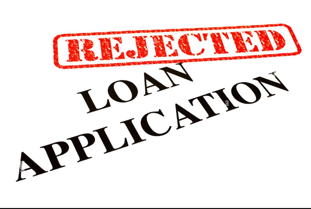 rejection of small business loans